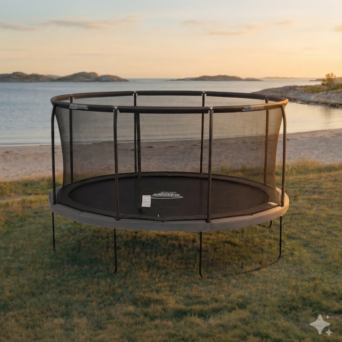 Premium Oval 5,24 x 3,43 m. Studsmatta