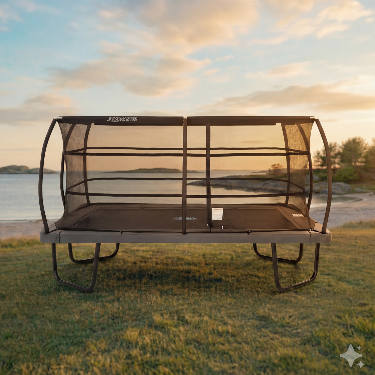 Premium Fly Rektangulär 4,57 x 3,05 m. Studsmatta