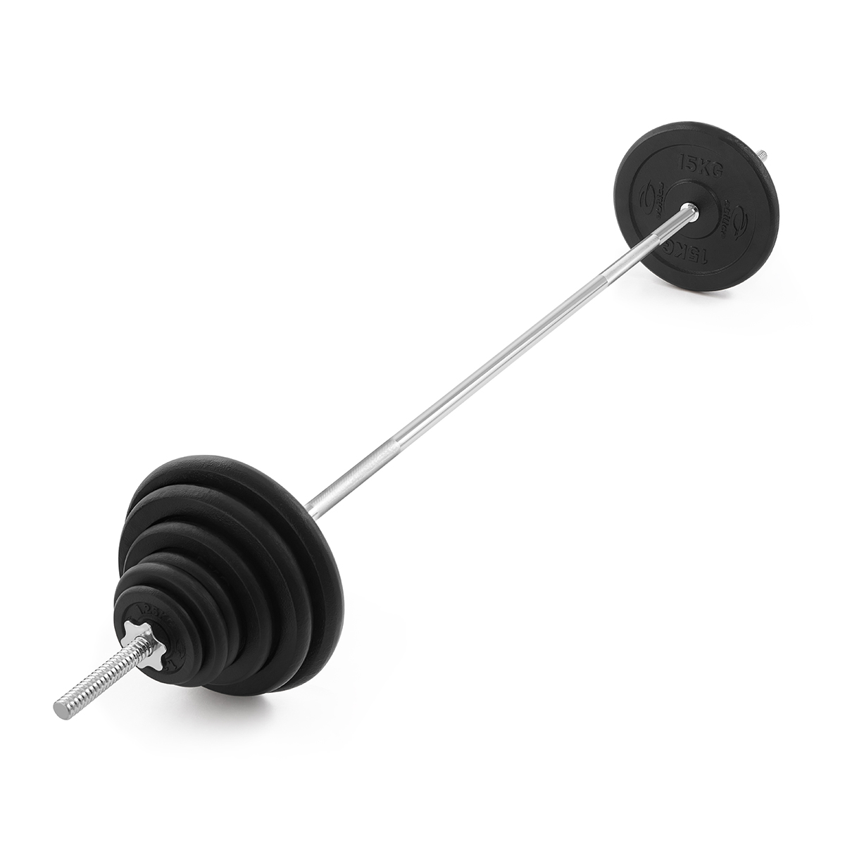 Skivstångsset 80kg 25mm
